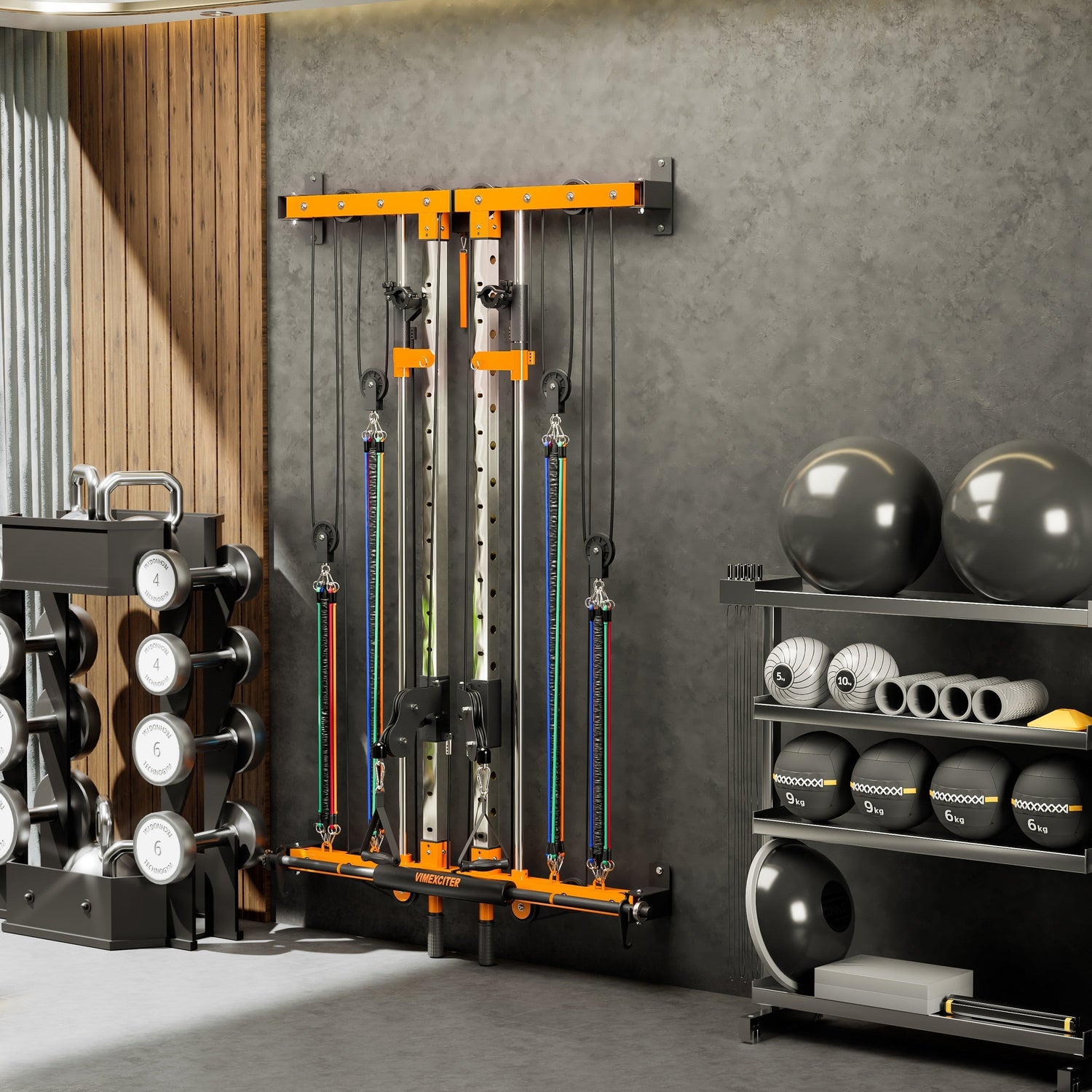 An In-Depth Look at Our Foldable Wall-Mount Smith Machine