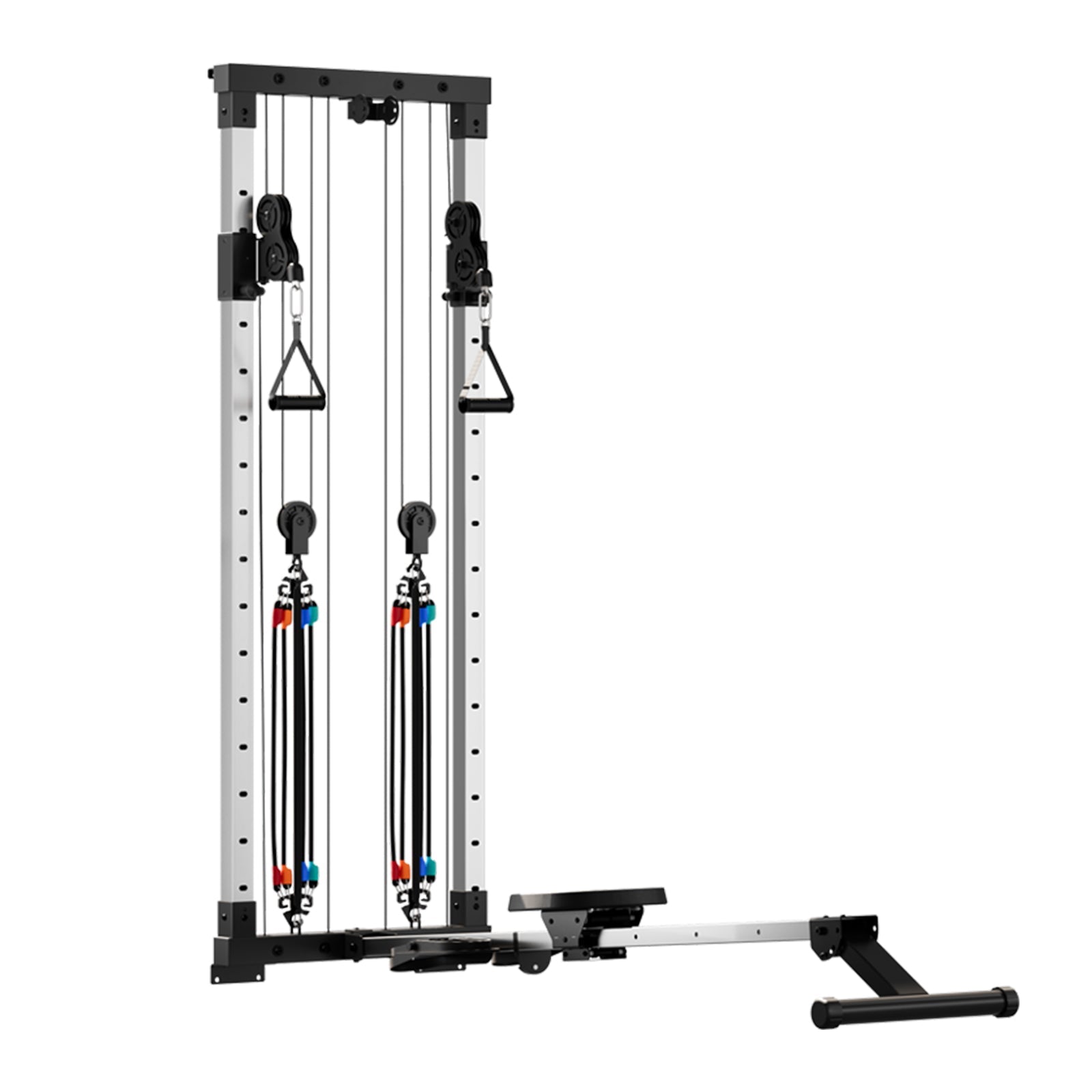 Foldable VRT Dual Pulley & Rower - Vimexciter