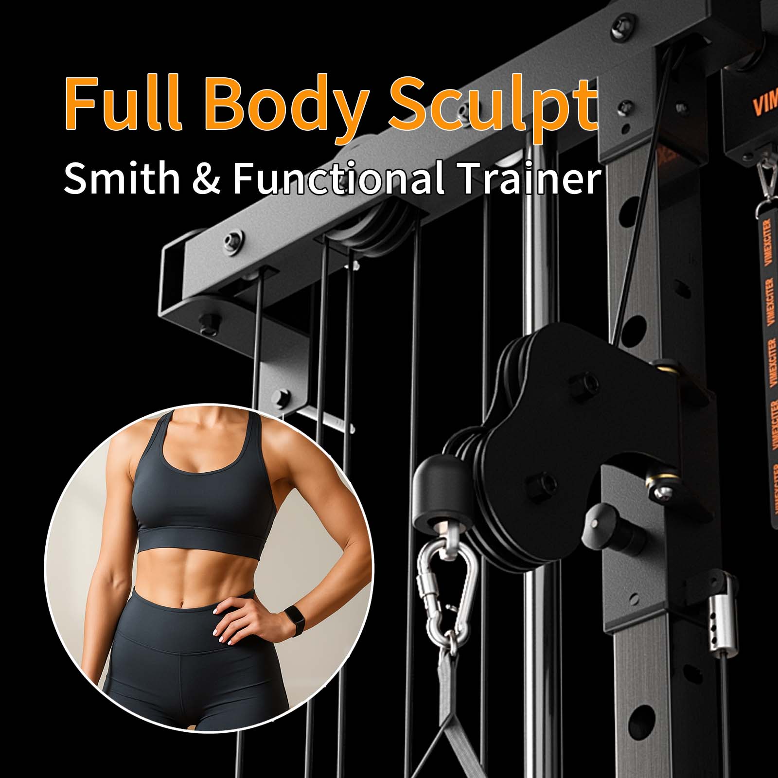 Full Body Sculpt Smith Functional Trainer - Vimexciter