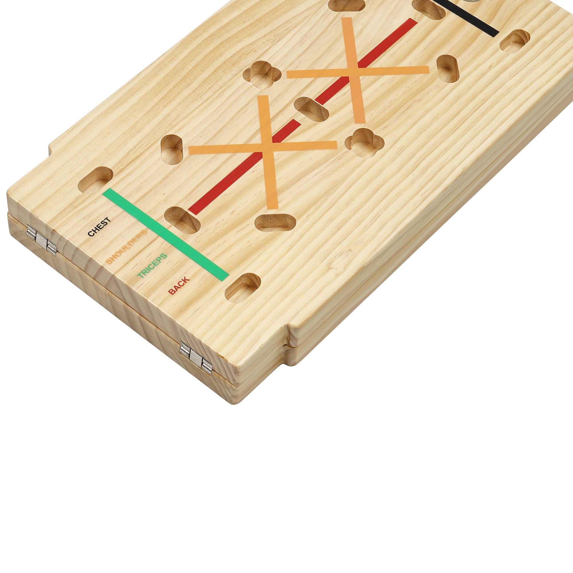 Solid Wooden Push Up Board - Vimexciter