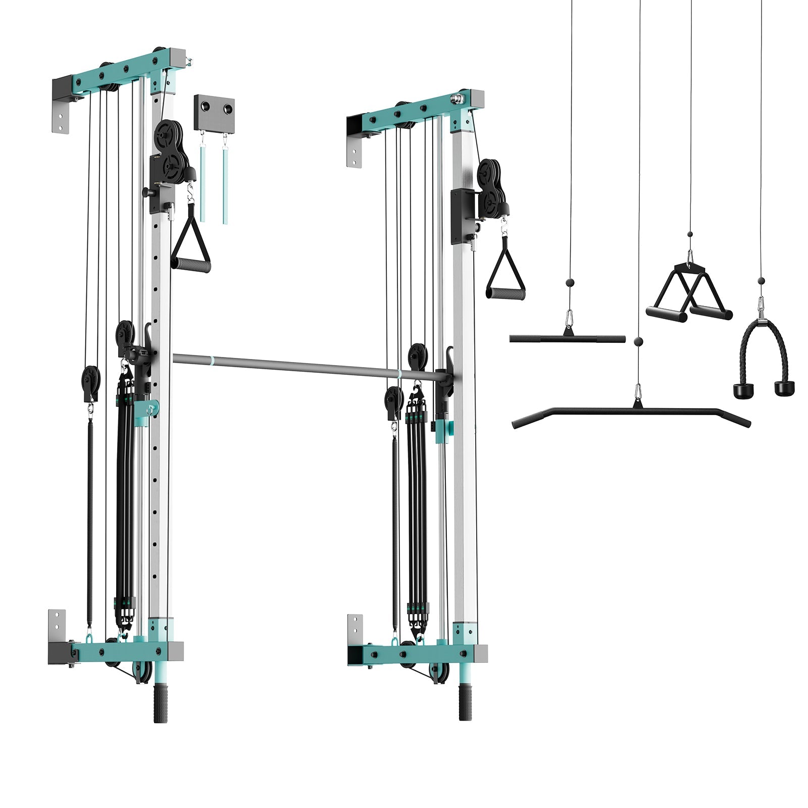 Vimexciter MF - 03 | Professional Wall - Mounted Smith Machine & Squat Rack Combo - Vimexciter