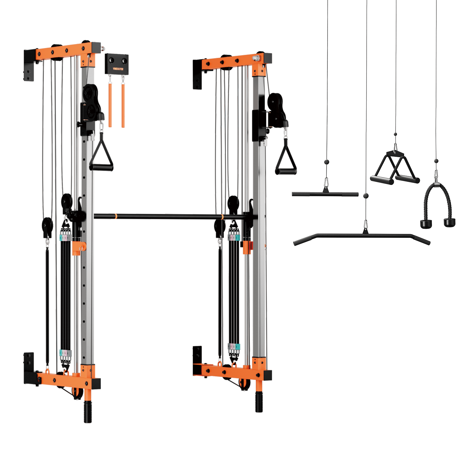 Vimexciter MF - 03 | Professional Wall - Mounted Smith Machine & Squat Rack Combo - Vimexciter