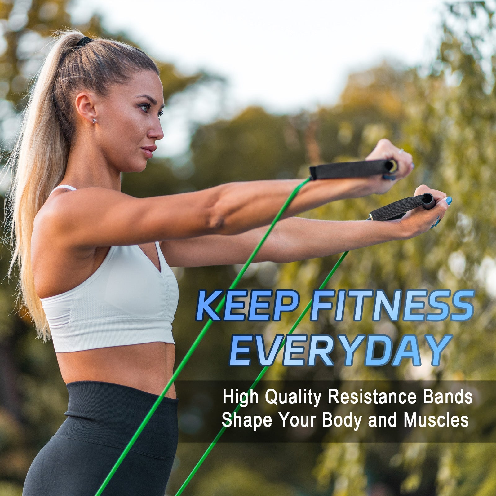 VRT Resistance Bands Rainbow Kit (8pcs) - Vimexciter