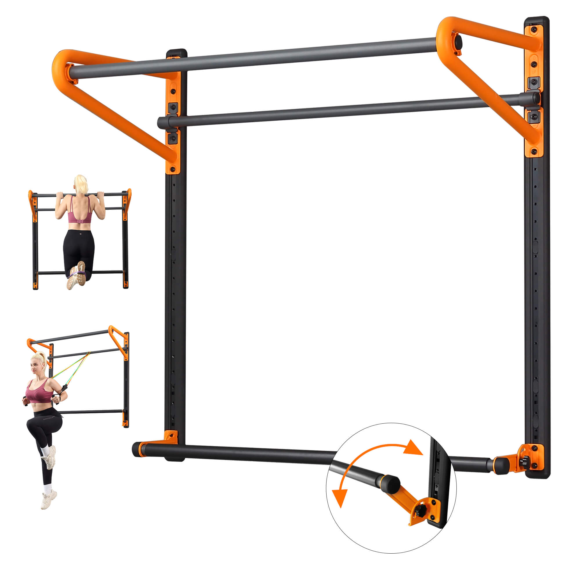 VIMEXCITER Wall Mounted Suspension Pull-up Bar - Vimexciter #