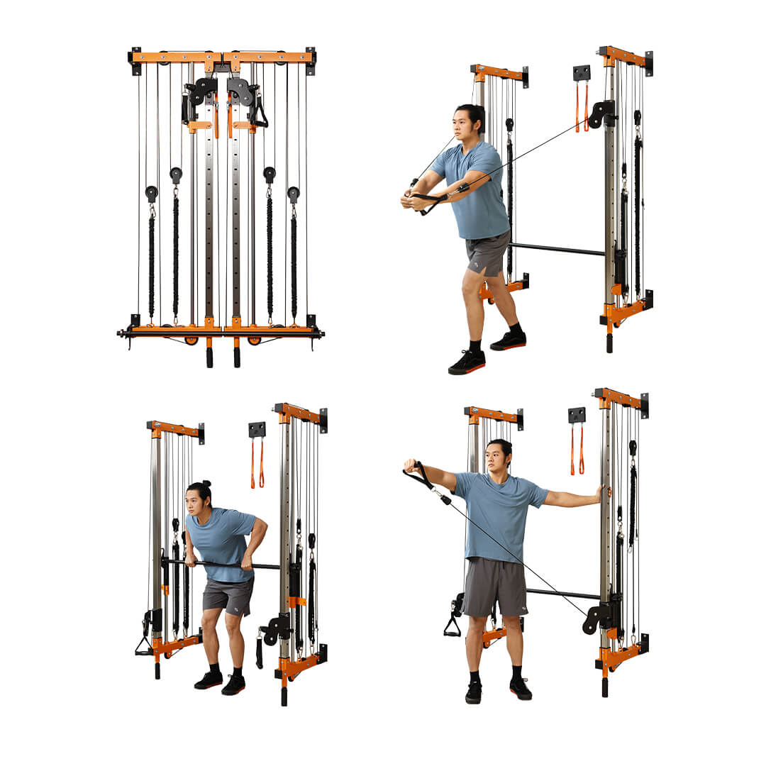 Folding Wall Mounted Smith Machine