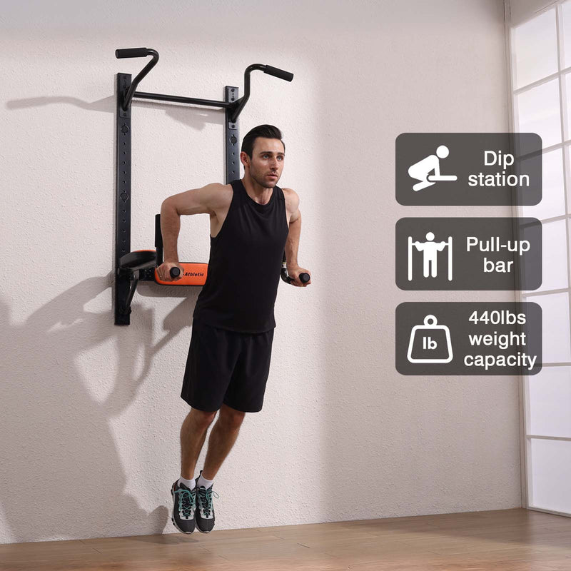 Foldable Suspension Pull-up Dip Station