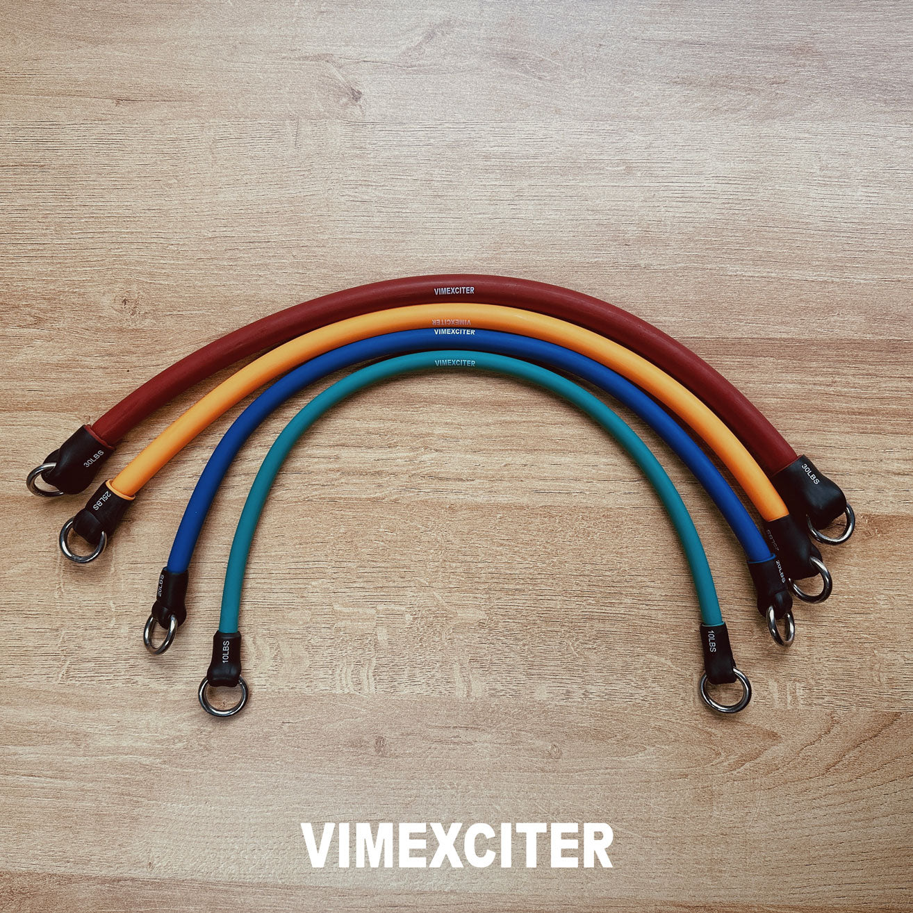 VIMEXCITER VRT Resistance Bands Rainbow Kit (8pcs) - Vimexciter #