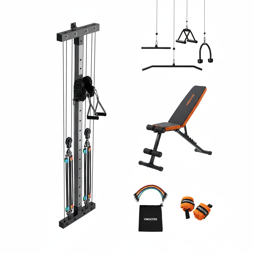 Slim Low-Impact Home Recovery Functional Trainer