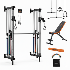 Folding Wall-mounted Smith Machine