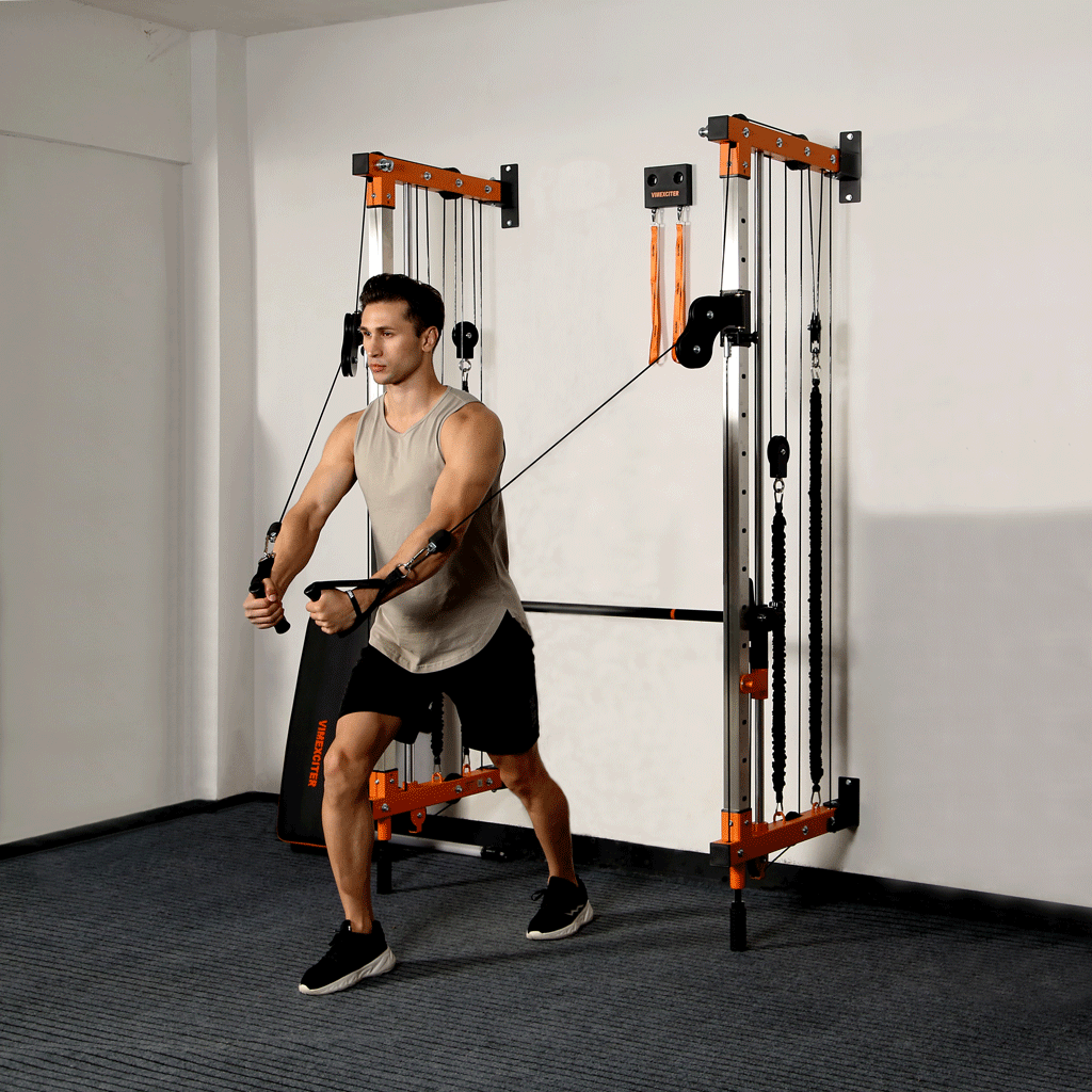 Leg Resistance Machine VIMEXCITER Wall-mounted Home Gym Smith Machine MF-03 – Vimexciter