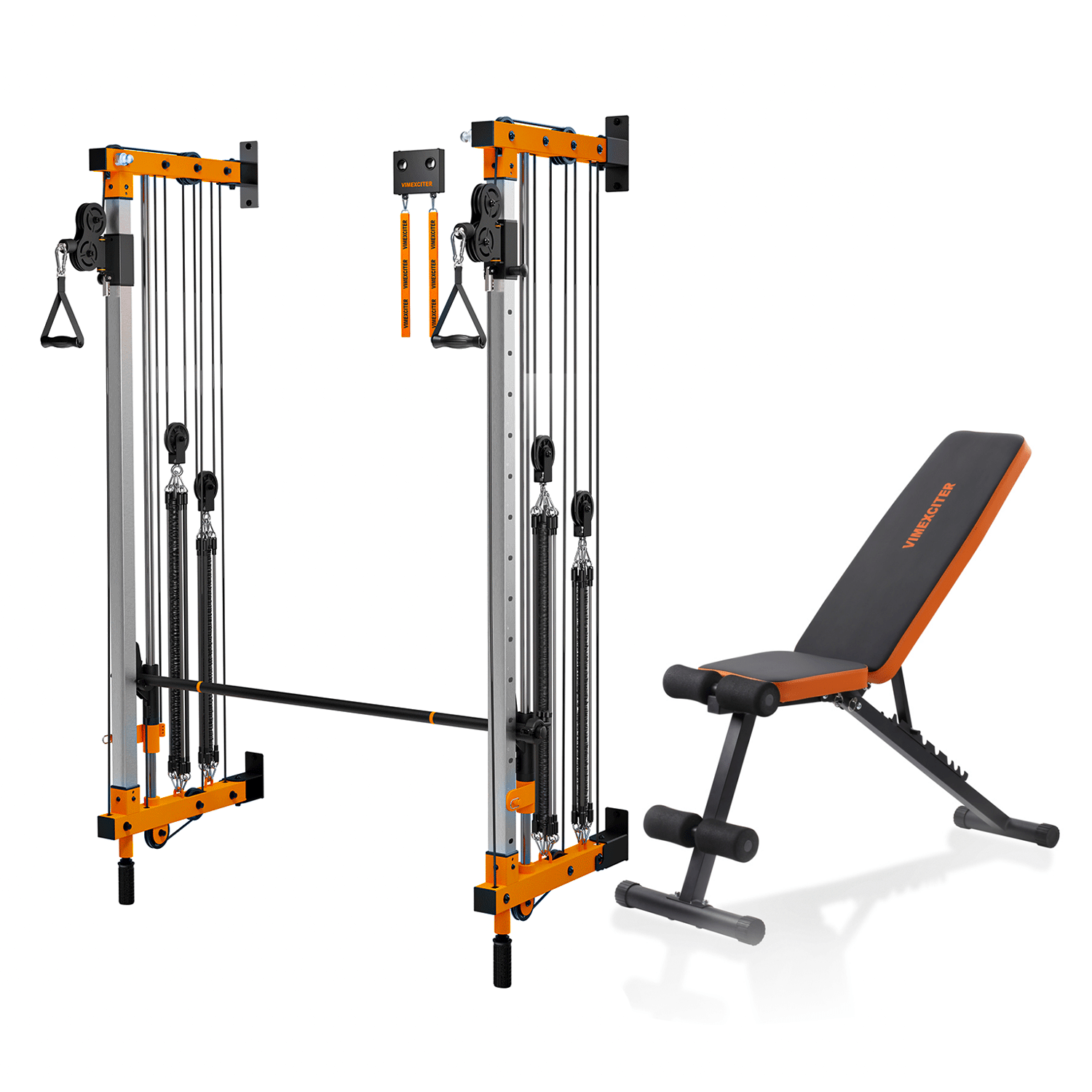 Folding Wall - mounted Smith Machine - Vimexciter