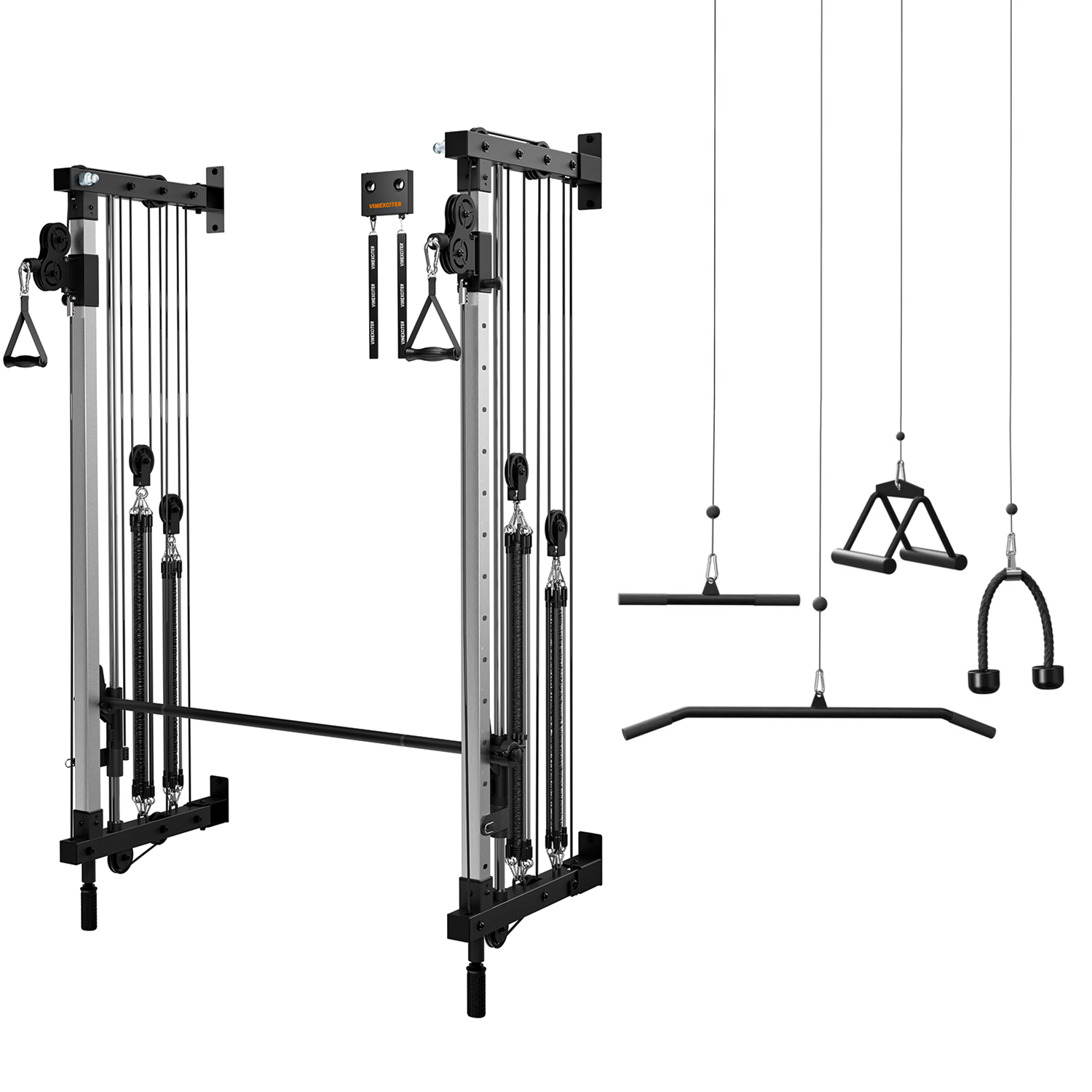 Folding Wall - mounted Smith Machine - Vimexciter