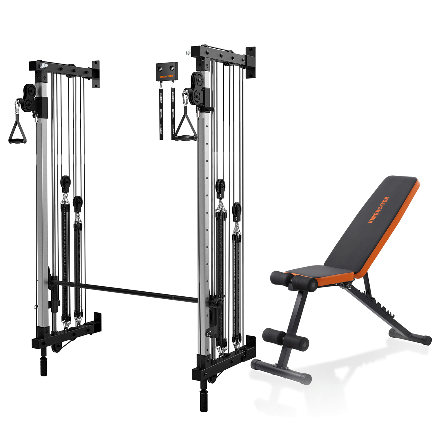 Folding Wall - mounted Smith Machine - Vimexciter