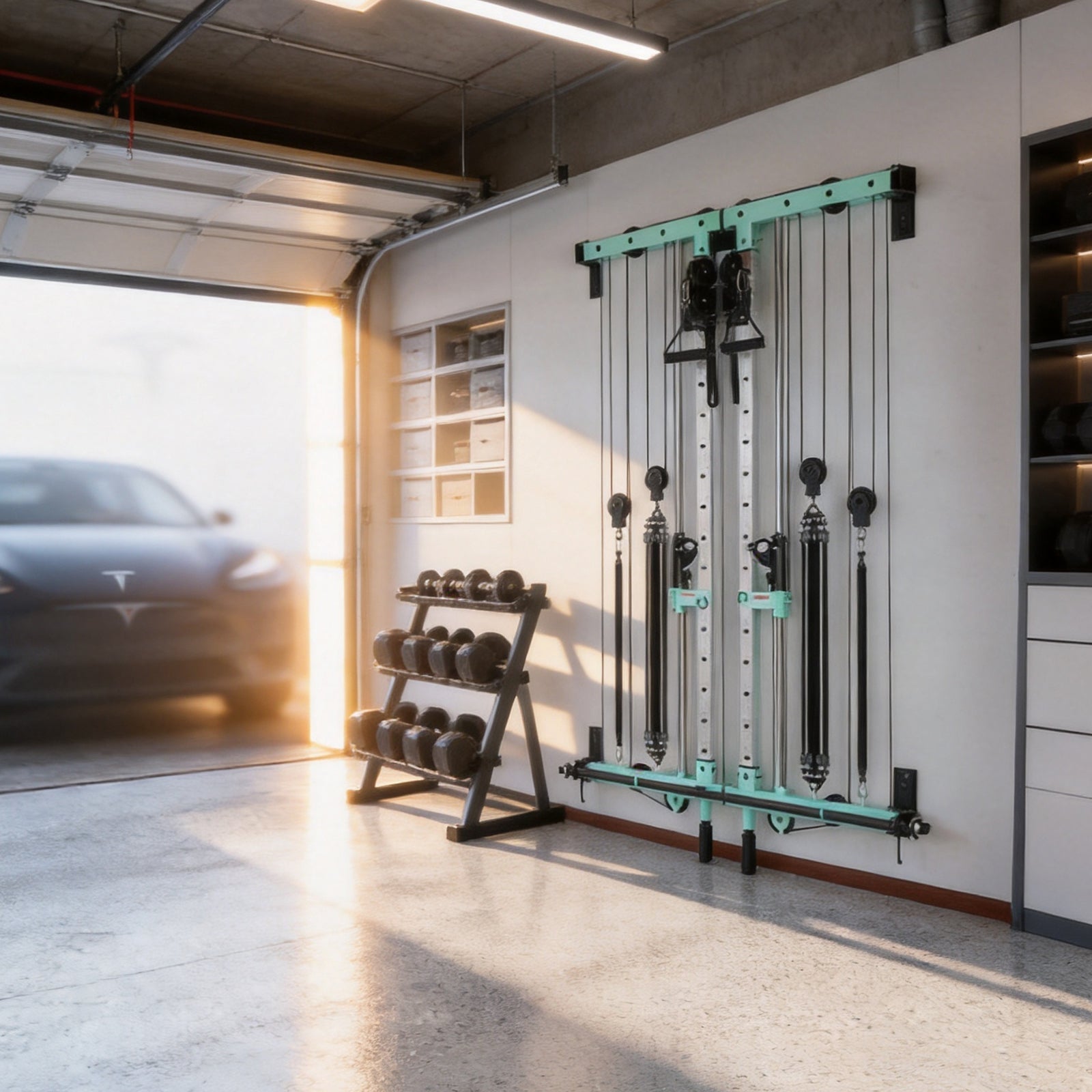 Folding Wall - Mounted Smith Machine - Vimexciter