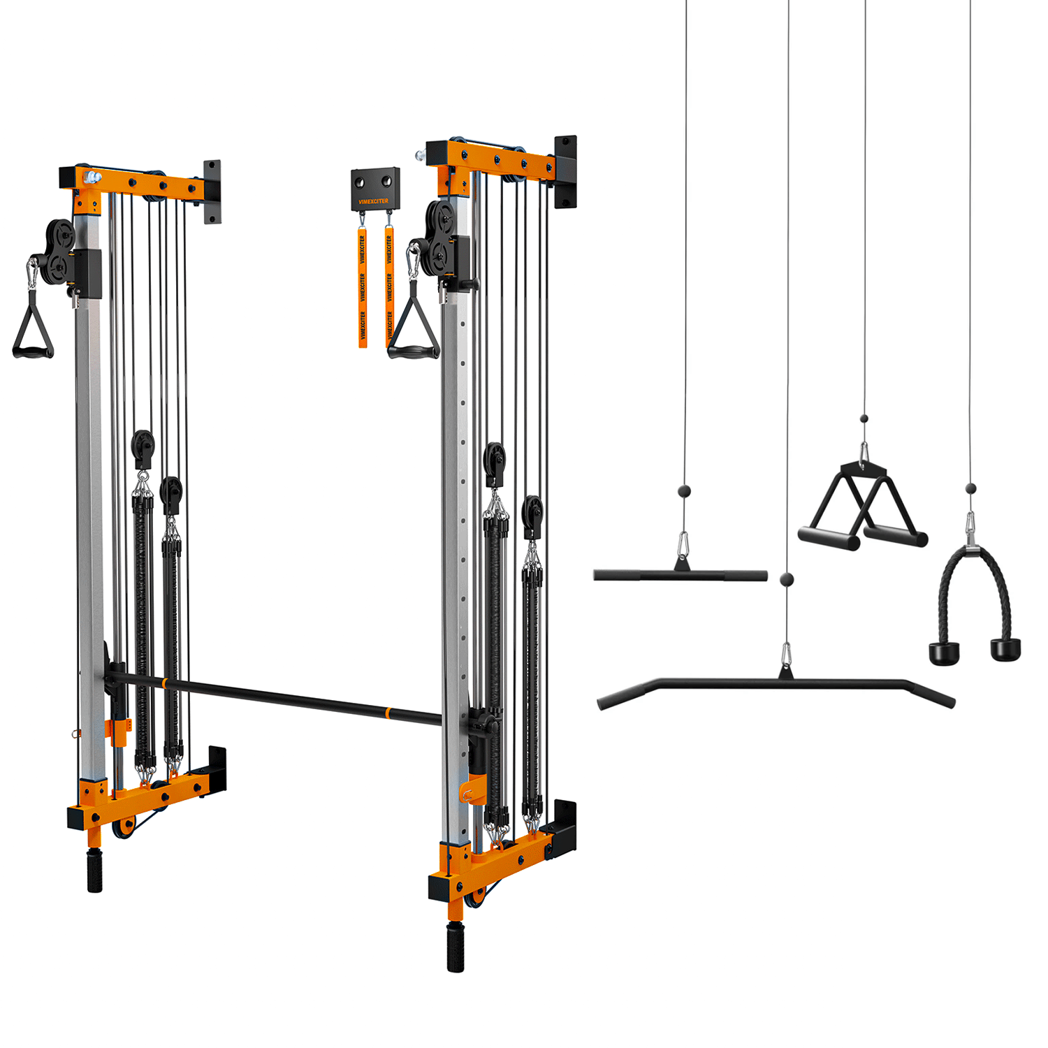 Folding Wall - mounted Smith Machine - Vimexciter