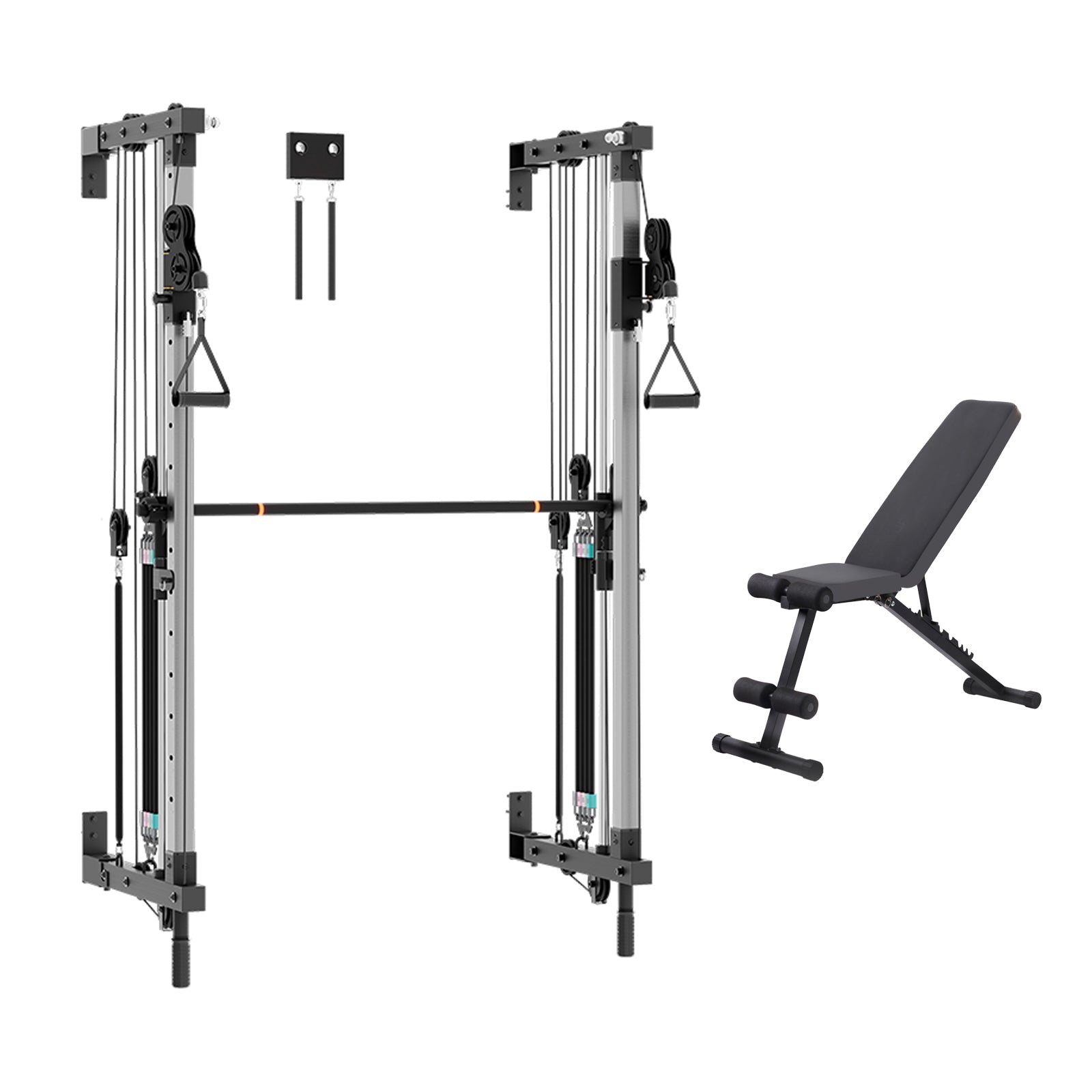 Vimexciter MF - 03 | Professional Wall - Mounted Smith Machine & Squat Rack Combo - Vimexciter