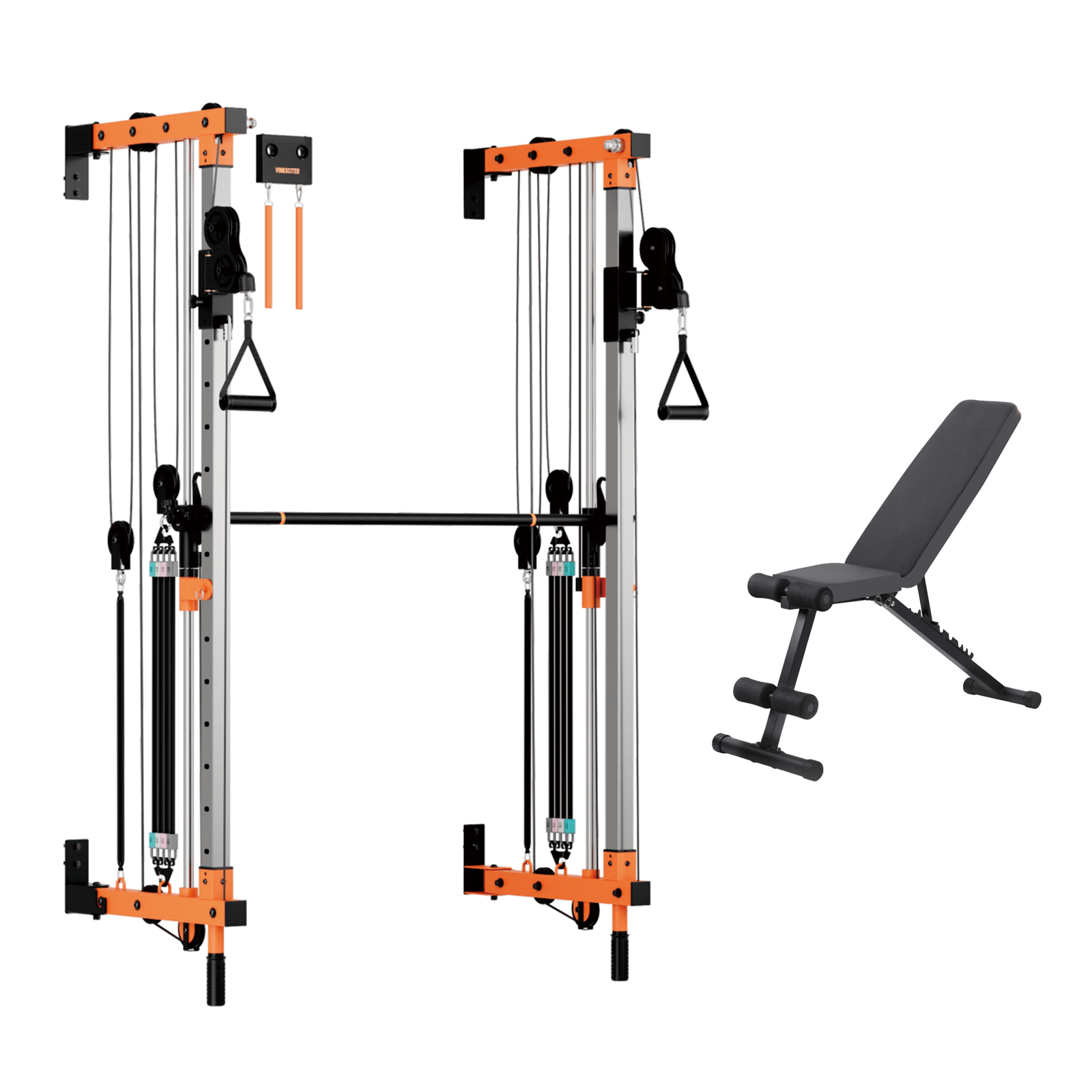 Vimexciter MF - 03 | Professional Wall - Mounted Smith Machine & Squat Rack Combo - Vimexciter