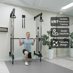 [Pre-Order] Folding Wall-Mounted Smith Machine