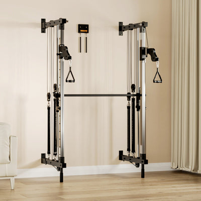 VIMEXCITER MF03 All - In - One Home Gym Wall - Mount Folding Smith Machine - Vimexciter