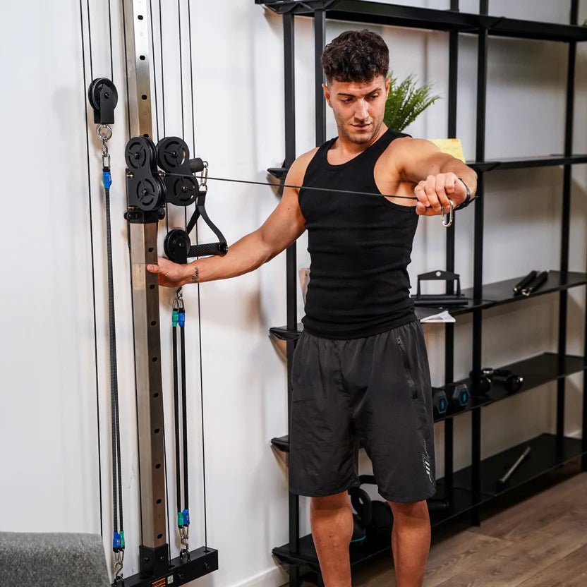 Vimexciter MF04 | Ultra-Slim Wall-Mounted Functional Trainer - Vimexciter