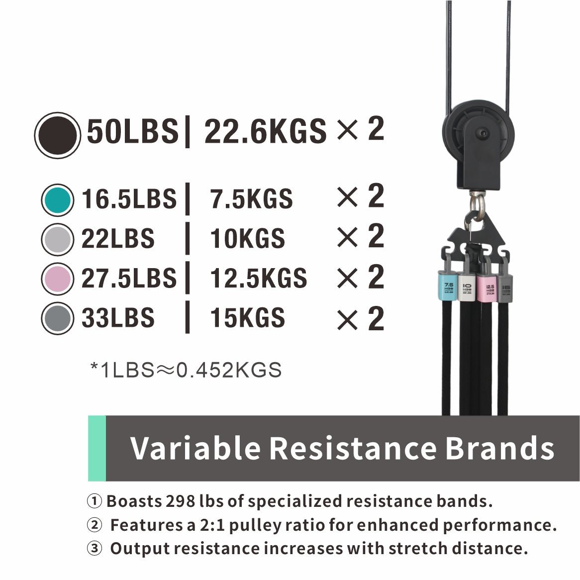 Wall - mounted Power Rack - Space - Saving Home Gym with Lat Pulldown & Functional Trainer - Vimexciter